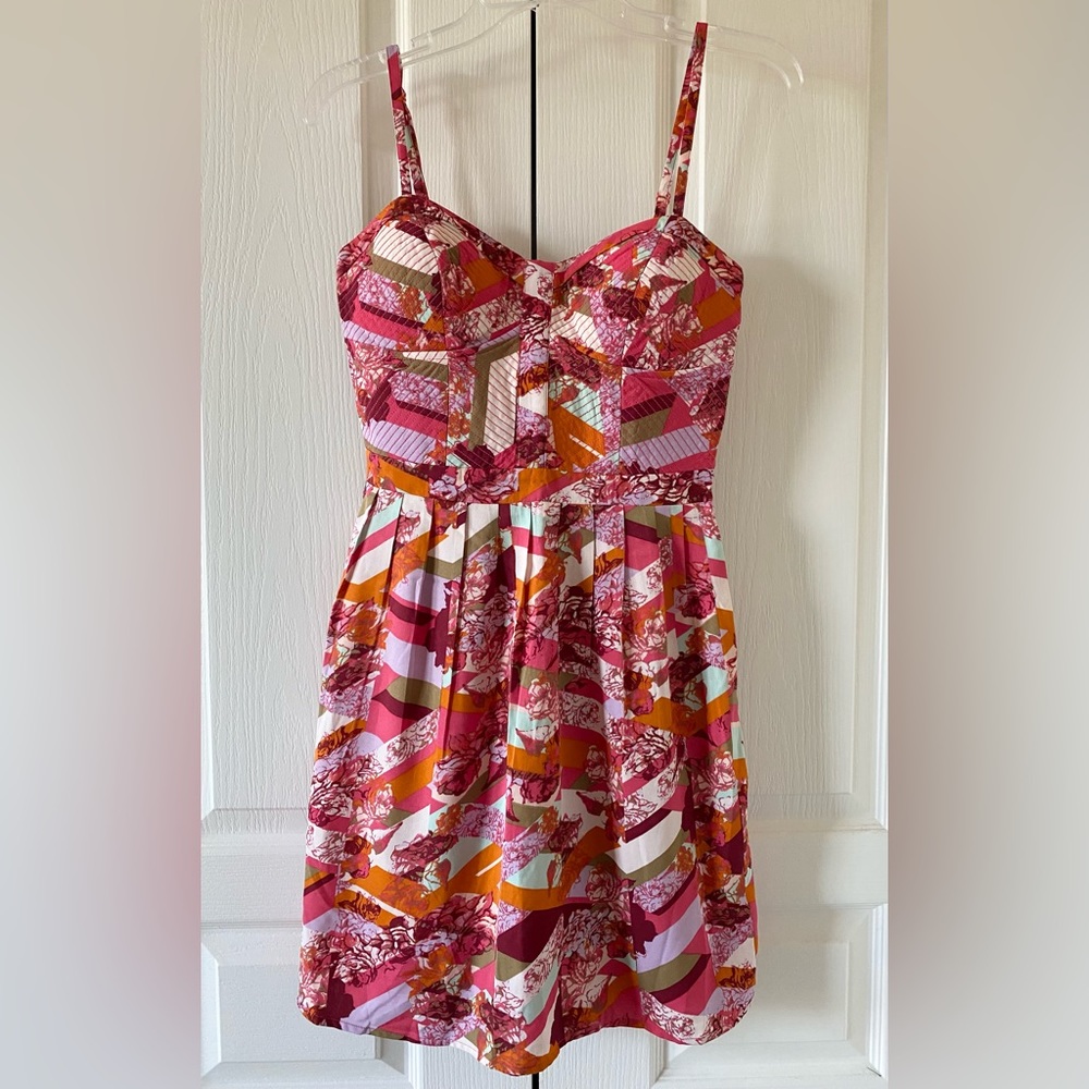 Jessica Simpson Sweetheart Neckline Corset Dress